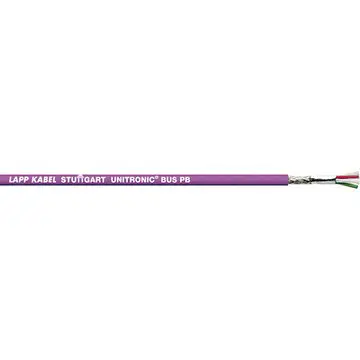Produktfoto 1 von Lapp UNITRONIC BUS PB FC Datenkabel, 2-adrig x 0.64 mm² 19 AWG Geschirmt Schwarz, 50 m, Polyethylen