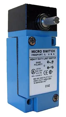 Produktfoto 1 von Honeywell HDLS Endschalter, Seitlich drehend 2-poliger Umschalter, IP67, IP65, IP66, Zinkdruckguss mit