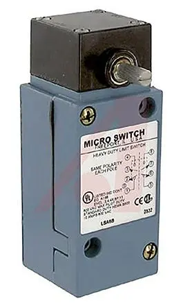 Honeywell HDLS Endschalter, Seitlich drehend 2-poliger Umschalter, IP65, IP66, IP67, Zinkdruckguss mit