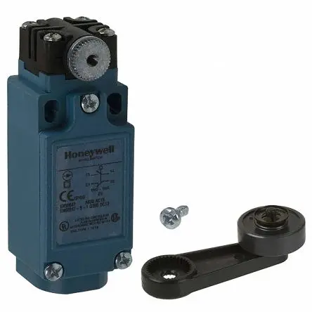 Honeywell GLD Endschalter, Rollenhebel 1-poliger Umschalter, IP66, Glasfaserverstärkter Kunststoff 240V ac 10A