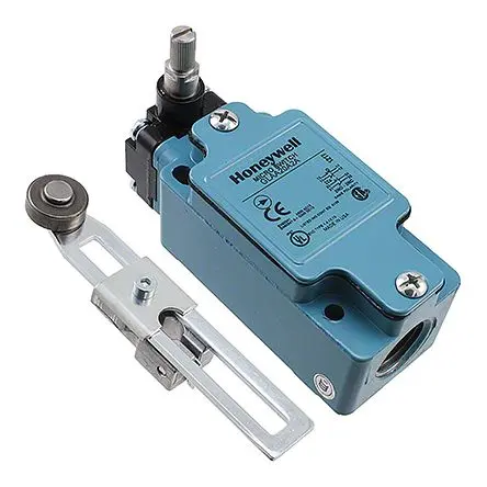 Produktfoto 1 von Honeywell GLA Endschalter, Verstellbarer Rollenhebel 2 Schließer/2 Öffner, IP67, Zinkdruckguss mit Epoxidbeschichtung