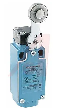 Produktfoto 1 von Honeywell GLC Endschalter, Rollenhebel 1 Öffner/1 Schließer, IP66, Zinkdruckguss 240V ac 10A