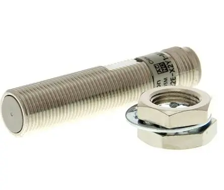 Produktfoto 1 von Omron E2E M12 Induktiver Näherungssensor, Gewinderohr 2-adrig / 300mA 20 mm, IP67 264 V ac 30 V dc