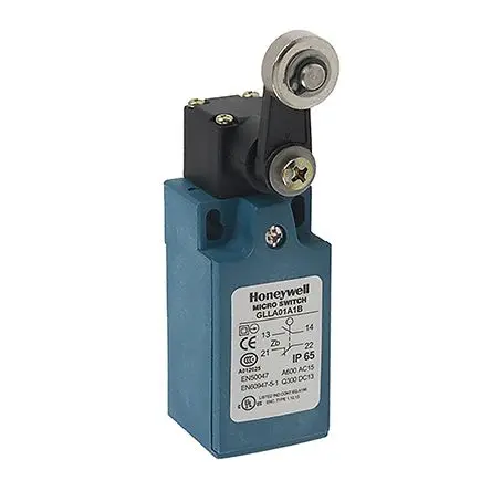 Produktfoto 1 von Honeywell GLL Endschalter, Rollenhebel 1 Öffner/1 Schließer, IP66, Glasfaserverstärkter Thermoplast 300V ac 10A