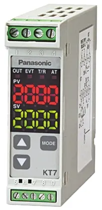 Produktfoto 1 von Panasonic KT7 PID Temperaturregler, 1 x Transistor Ausgang, 24 V ac/dc, 22.5 x 75mm