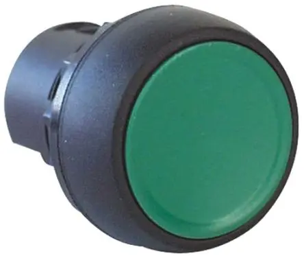 Produktfoto 1 von Allen Bradley 800F Drucktastenkopf Ø 22 mm, Grün Tastend Rund Rund Kunststoff, IP65