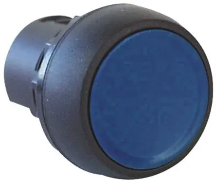 Produktfoto 1 von Allen Bradley 800F Drucktastenkopf Ø 22 mm, Blau Tastend Rund Rund Kunststoff, IP65