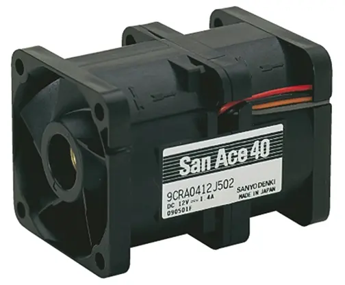 Produktfoto 1 von Sanyo Denki San Ace 9CRA Axiallüfter, Kugel, 12V dc / 21.6 W 1.8 A, 57 m³/h 56 mm 4mm 56 mm