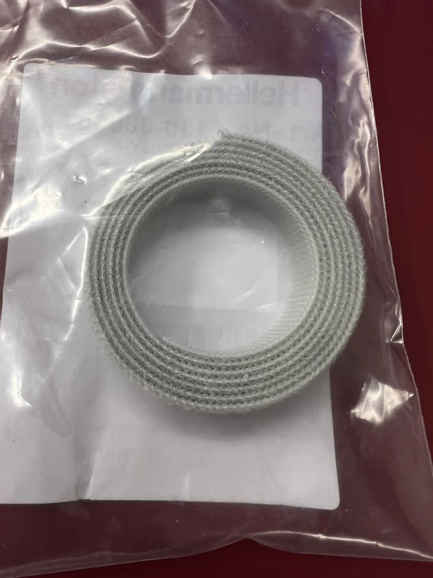 Produktfoto 1 von HellermannTyton Textile Polyamid, Polypropylen Kabelbinder Haken & Schleife Grau 12.5 mm x 1 m