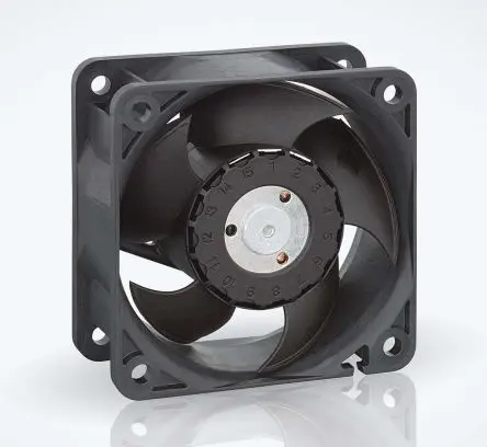 Produktfoto 1 von ebm-papst 620 Axiallüfter, Kugel, 24V dc / 5.6 W 210 mA, 9700 U/min, 67 m³/h IP20 25.4 mm 60mm 60 mm