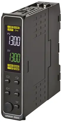 Produktfoto 1 von Omron E5DC PID Temperaturregler DIN-Hutschiene 4, 2 x Spannung Ausgang 240V ac Ein-Aus