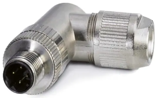 Produktfoto 1 von Phoenix Contact SACC M12 M12 Rundsteckverbinder Stecker 4-polig Stecker 1.75A Kabel IP40