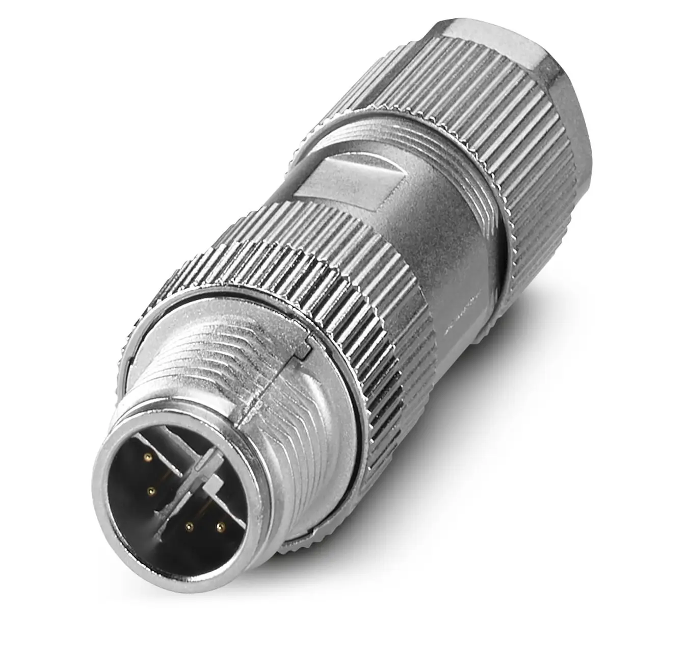 Phoenix Contact SACC M12 M12 Rundsteckverbinder Stecker 8-polig Stecker 500mA Kabel IP65, IP40