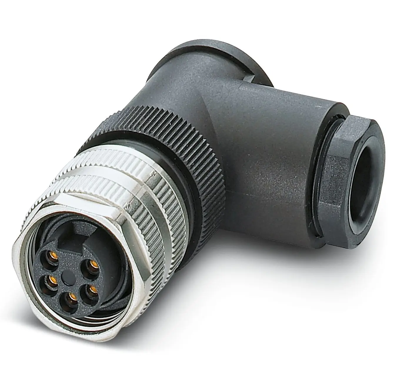 Produktfoto 1 von Phoenix Contact SACC 7/8 in Rundsteckverbinder Buchse 5-polig Buchse 9A Kabel IP67