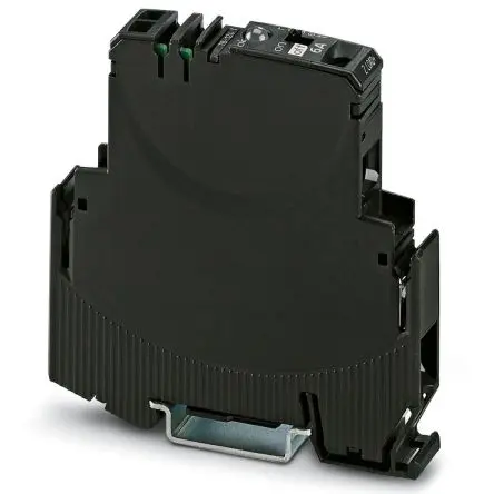 Produktfoto 1 von Phoenix Contact EC-E1 6A EC-E Elektronischer Schutzschalter 24V 1, 6A DIN-Hutschiene L. 80 mm x 12.5mm
