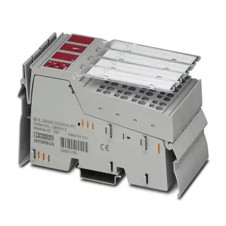 Produktfoto 1 von Phoenix Contact IB IL 24/230 DOR4/W-PC-PAC Anschlussklemmenblock Anschlussklemmenblock