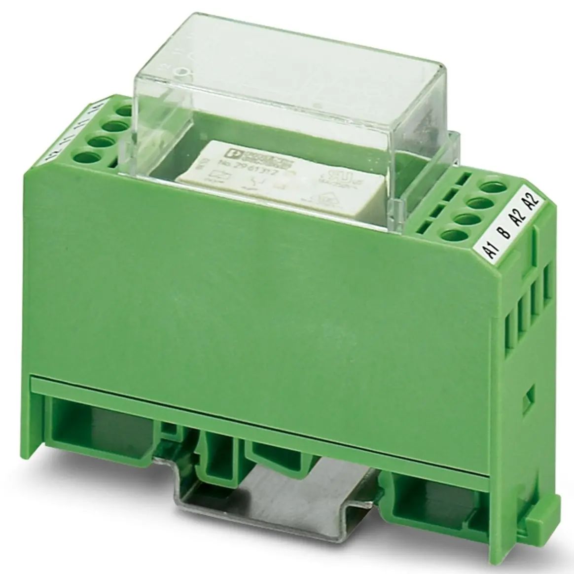 Produktfoto 1 von Phoenix Contact EMG 22-REL/KSR- 24/21-21 Interface Relais 24V dc Spule 1-poliger Umschalter Fahrgestell 8A