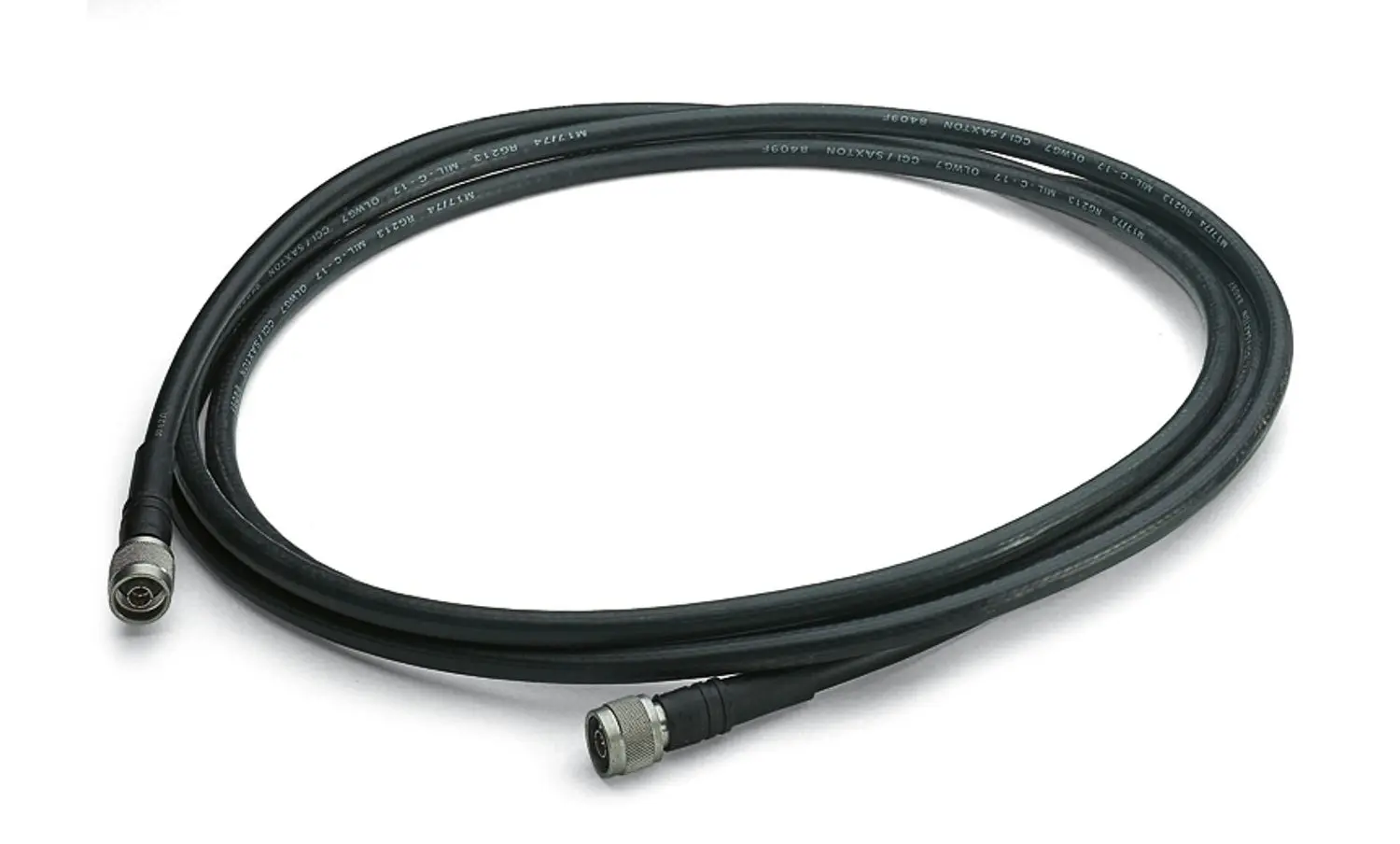 Produktfoto 1 von Phoenix Contact Antenna Cable Koaxialkabel Stecker, 50 Ω Stecker, 12 m, Gerader Stecker / Typ N, Schwarz