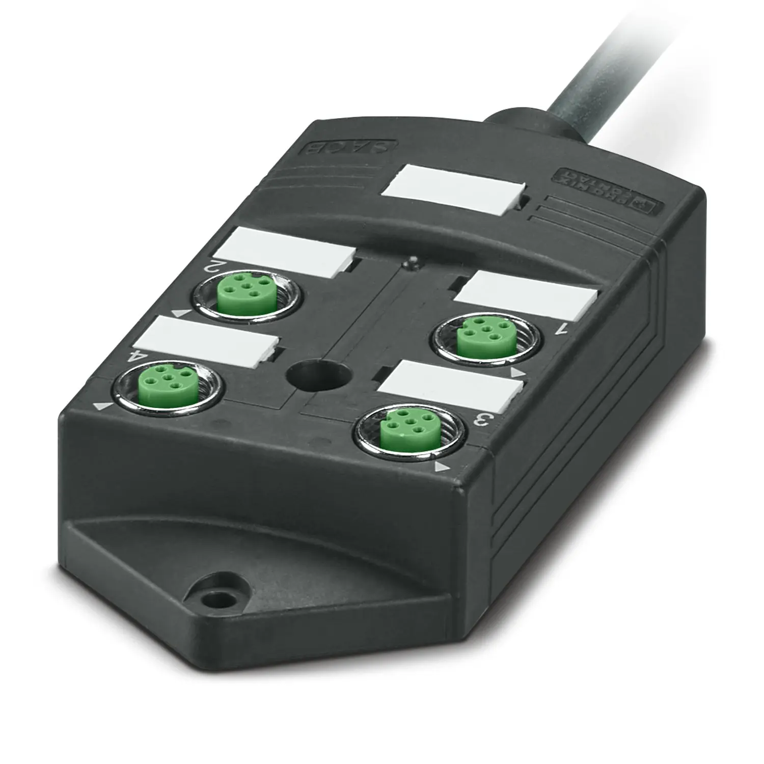 Produktfoto 1 von Phoenix Contact SACB Sensor-Box 4 Anschlüsse, 5 m
