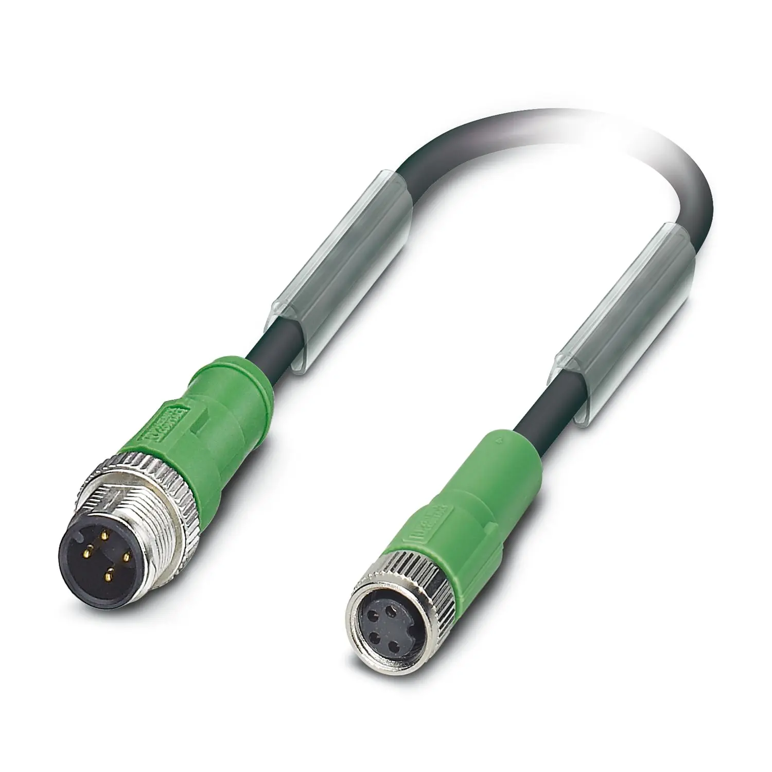 Produktfoto 1 von Phoenix Contact SAC Sensor-Betätigungselementkabel, M12 Stecker / M8 Buchse, Länge 600 mm