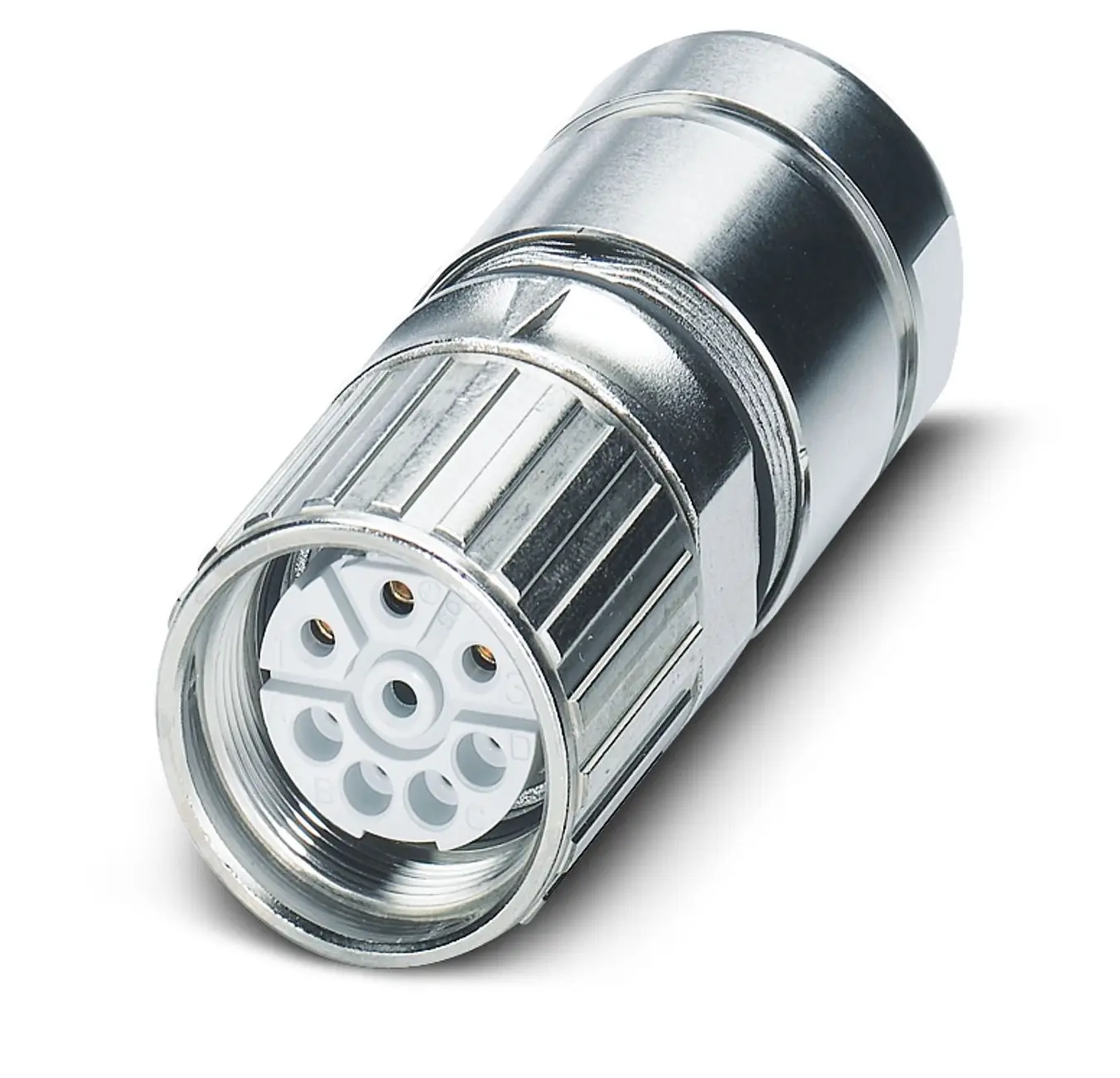 Produktfoto 1 von Phoenix Contact SF M23 M23 Rundsteckverbinder Buchse 7-polig Buchse 30A Kabel IP40