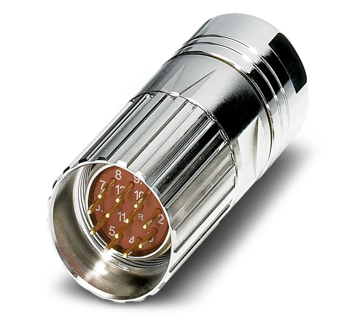 Produktfoto 1 von Phoenix Contact RF M23 M23 Rundsteckverbinder Stecker 17-polig Stecker 8A Kabel IP40