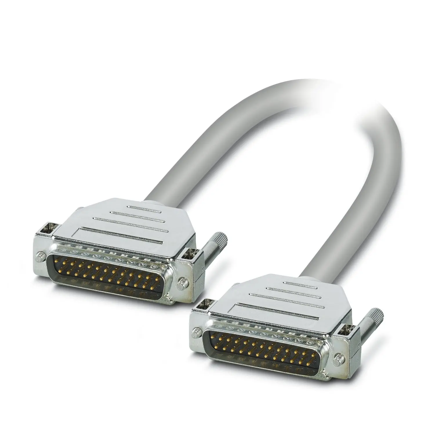 Produktfoto 1 von Phoenix Contact CABLE-D25SUB/S/S/300/KONFEK/S Serielles Kabel / D-SUB Stecker / D-SUB Stecker, 3 m Polyvinylchlorid,
