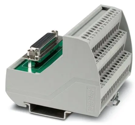 Phoenix Contact Schnittstellenmodul D-SUB, Buchse, 44-polig, 25 V ac, 60V dc, DIN-Hutschiene 1A