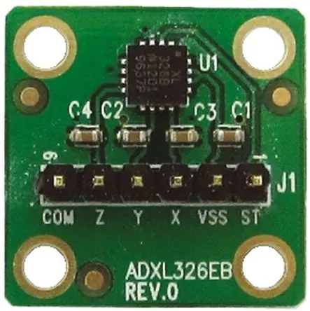 Produktfoto 1 von Analog Devices ADXL326, Evaluierungsplatine Entwicklungstool Sensor, Temperatursensor