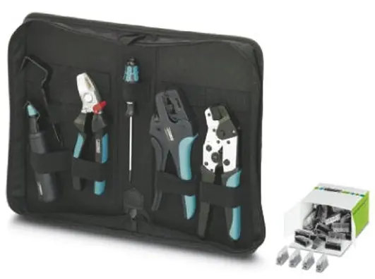 Produktfoto 1 von Phoenix Contact Universal-Werkzeug Werkzeugsatz, Werkzeugtaschen-Koffer 6-teilig