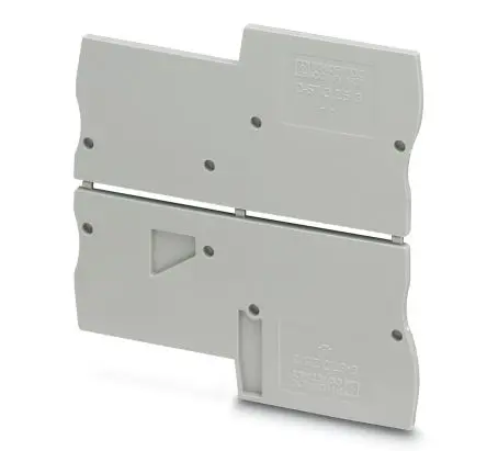 Produktfoto 1 von Phoenix Contact D-STIO 2.5/3 Endabdeckung für Modularer Anschlussklemmenblock
