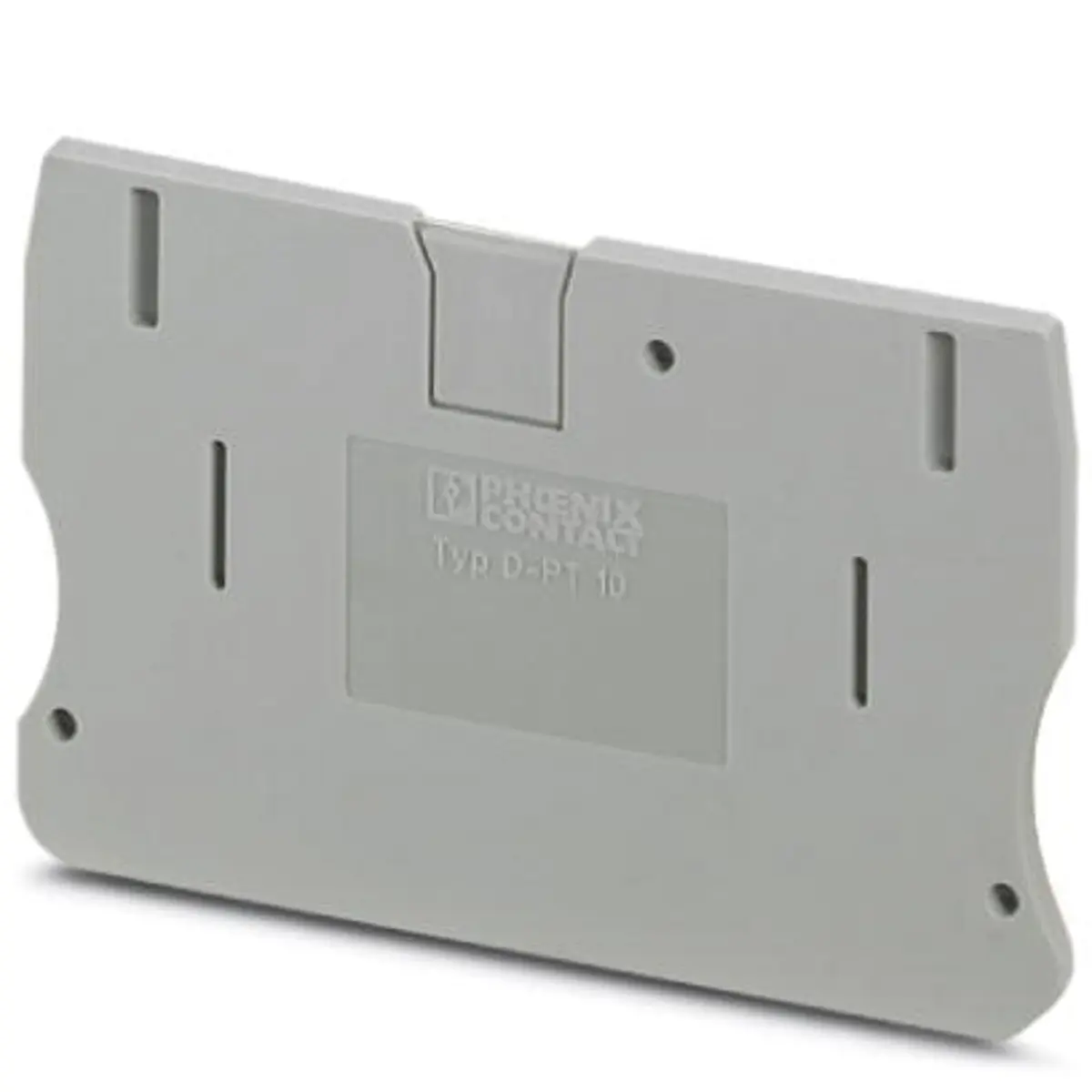Produktfoto 1 von Phoenix Contact D-PT 10 Endabdeckung für Modularer Anschlussklemmenblock