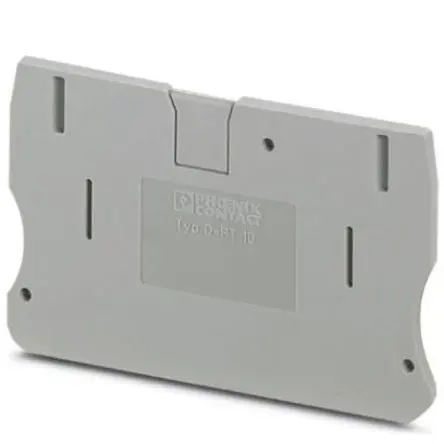Produktfoto 1 von Phoenix Contact D-PT 10 Endabdeckung für Modularer Anschlussklemmenblock