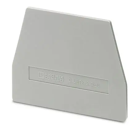 Produktfoto 1 von Phoenix Contact D-URTK/S-BEN Endabdeckung für Modularer Anschlussklemmenblock