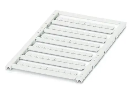 Produktfoto 1 von Phoenix Contact UCT1-TMF 6 Polycarbonat Klemmenmarkierung für Modularer Anschlussklemmenblock