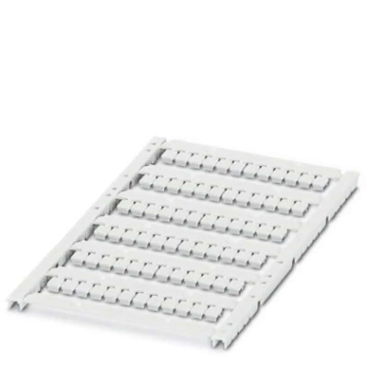Produktfoto 1 von Phoenix Contact UCT1-TMF 5 Polycarbonat Klemmenmarkierung für Modularer Anschlussklemmenblock
