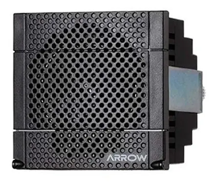 Produktfoto 1 von Schneider Electric Harmony XVS  Elektronischer Signalgeber IP54 12 → 24 V ac/dc 16-Ton 90dB Schwarz