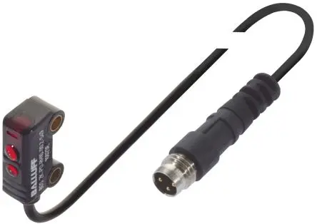 Produktfoto 1 von BALLUFF BOS R020K Kubisch Optischer Sensor, Diffus, PnP Ausgang, Kabel