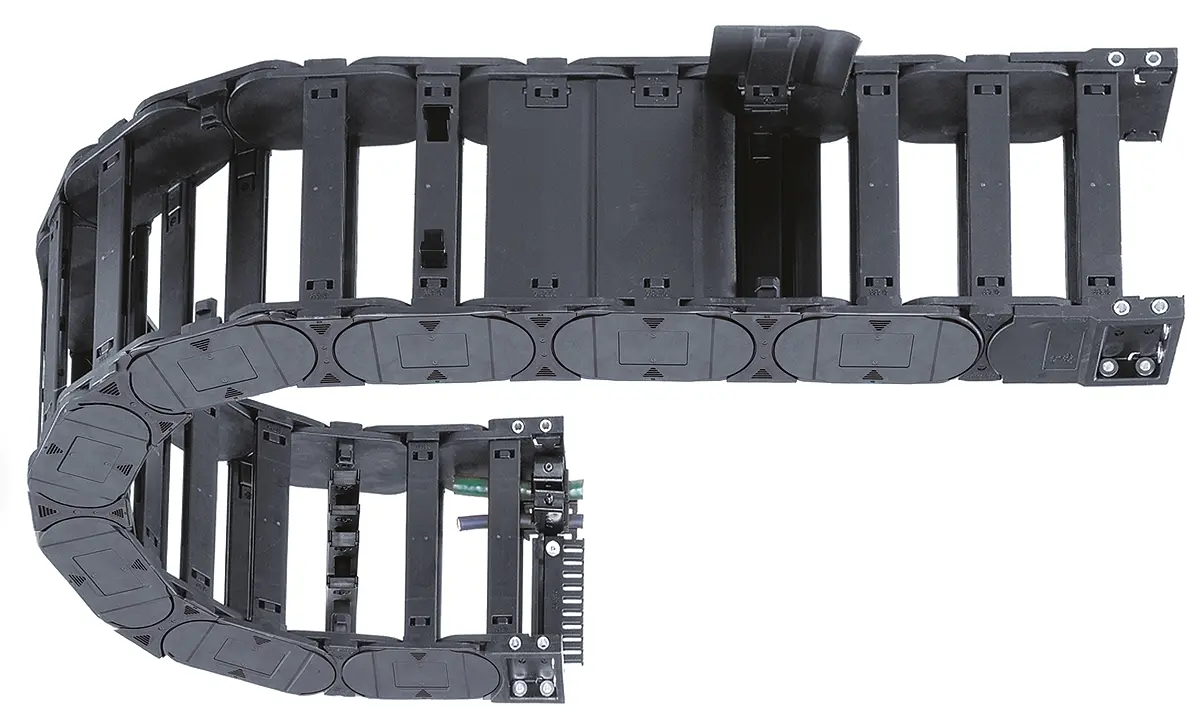 Produktfoto 1 von Igus e-chain Schwarz, 176 mm x 64 mm Igumid G, Länge 1 m 150 mm