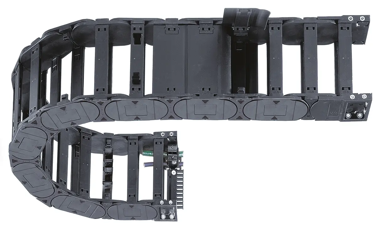 Igus e-chain Schwarz, 126 mm x 64 mm Igumid G, Länge 1 m 200 mm
