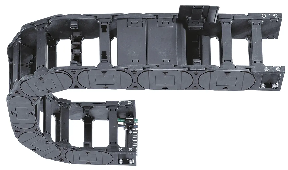 Produktfoto 1 von Igus e-chain Schwarz, 234 mm x 84 mm Igumid G, Länge 1 m 200 mm