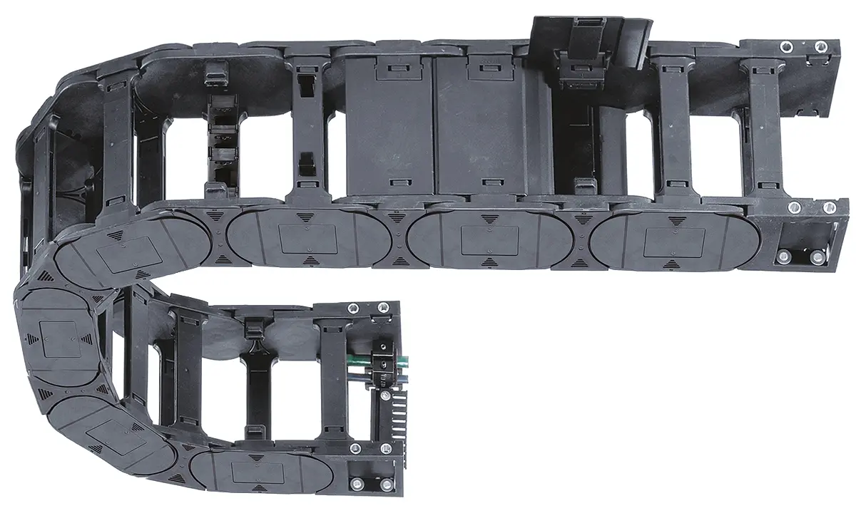 Produktfoto 1 von Igus e-chain Schwarz, 284 mm x 84 mm Igumid G, Länge 1 m 300 mm