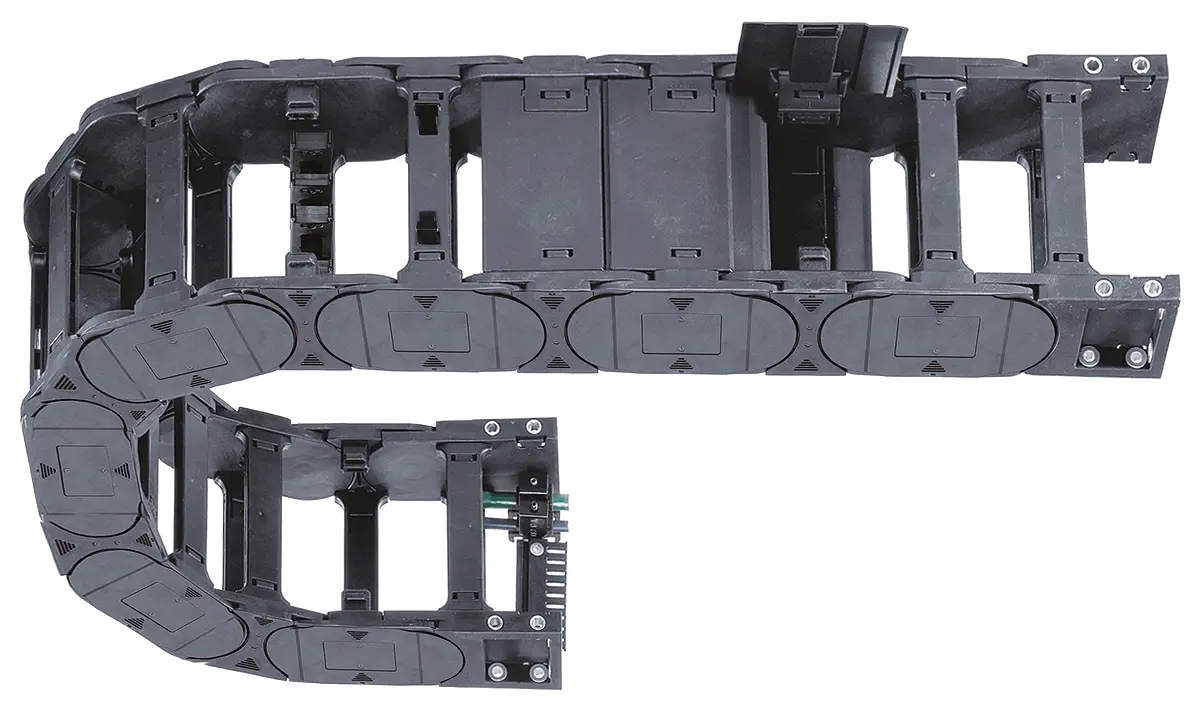 Produktfoto 1 von Igus e-chain Schwarz, 284 mm x 84 mm Igumid G, Länge 1 m 250 mm