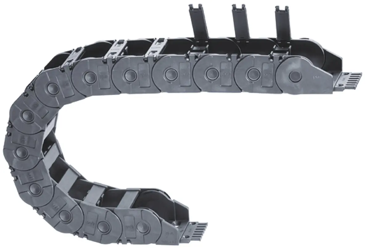 Produktfoto 1 von Igus e-chain Schwarz, 95 mm x 64 mm Igumid G, Länge 1 m 200 mm