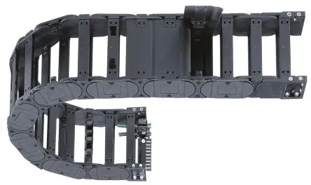 Produktfoto 1 von Igus e-chain Schwarz, 126mm x 64 mm Igumid G, Länge 1 m 150 mm