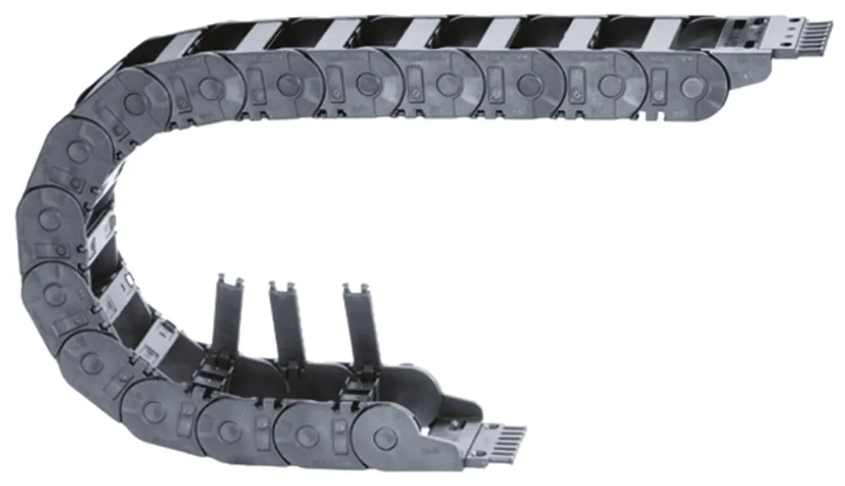 Produktfoto 1 von Igus e-chain Schwarz, 66mm x 50 mm Igumid G, Länge 1 m 125 mm