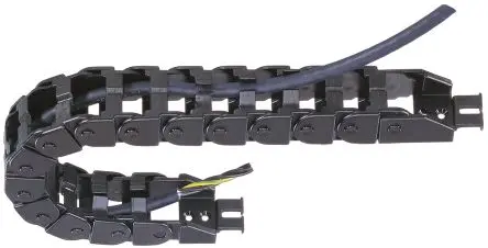 Produktfoto 1 von Igus e-chain, Z08 Schwarz, 38.2mm x 19.3 mm Igumid NB, Länge 1 m 48 mm