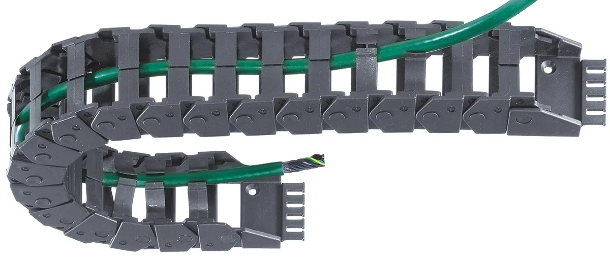Produktfoto 1 von Igus e-chain Schwarz, 50.5 mm x 39 mm Igumid NB, Länge 1 m 100 mm