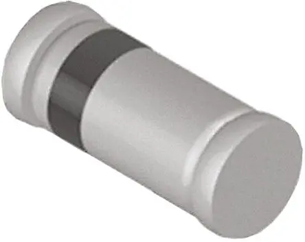 Produktfoto 1 von Vishay Zenerdiode Einfach 1 Element/Chip Oberfläche 10 V 6 % / 500 mW max, MicroMELF 2-Pin