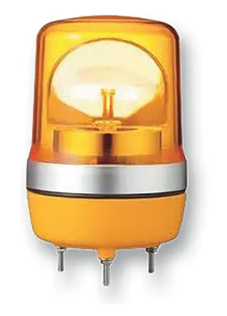 Produktfoto 1 von Schneider Electric XVR LED Rundum Signalleuchte Orange, 12 V ac/dc, Ø 104mm x 135mm